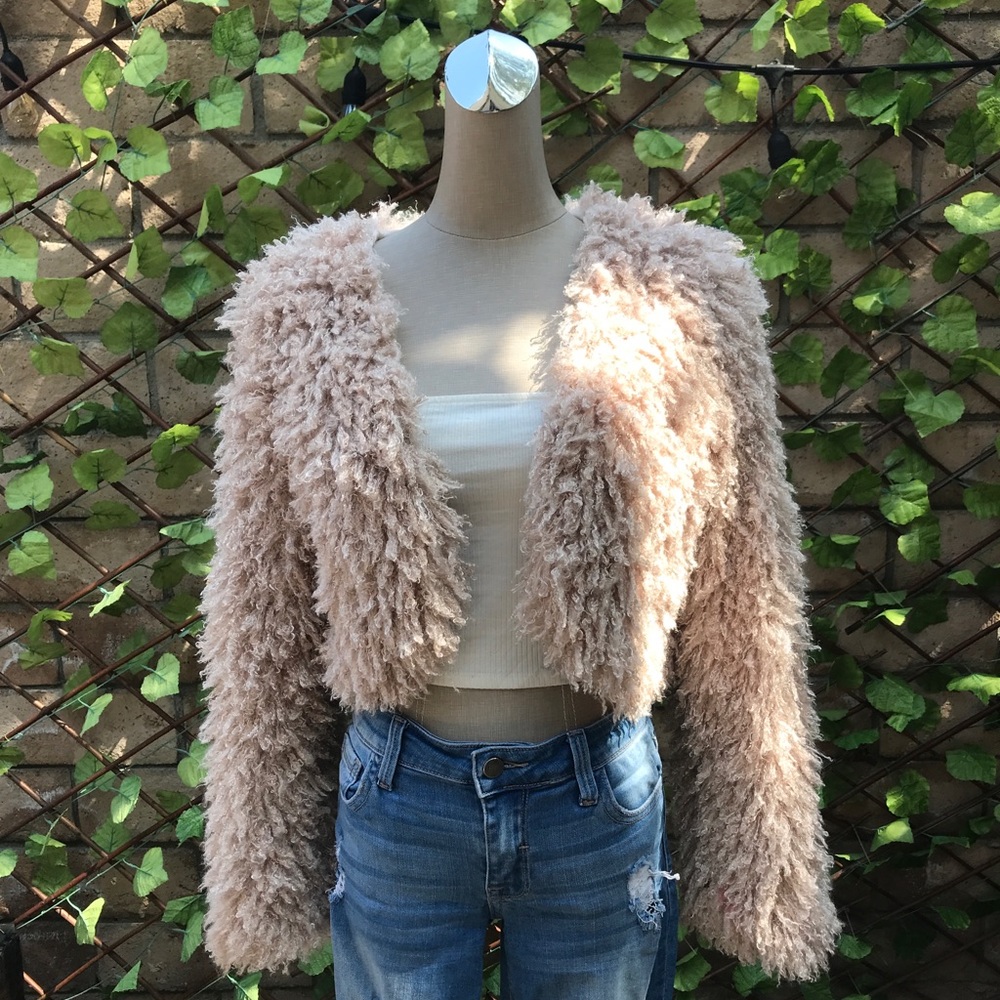Shaggy jacket